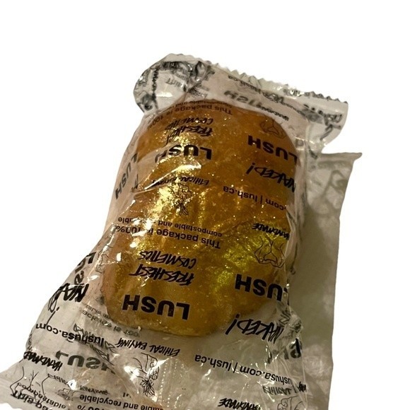 Lush Kitchen Golden Pear Body Scrub Exfoliating Moisturizing Shower Sold Out NWT - Picture 5 of 12